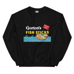 Fish Sticks Crewneck - White Logo