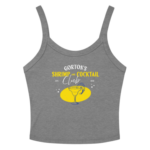 Shrimp and Cocktail Club Tank Top - Gray