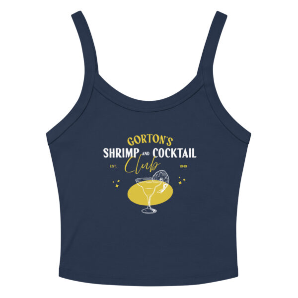 Shrimp and Cocktail Club Tank Top - Navy